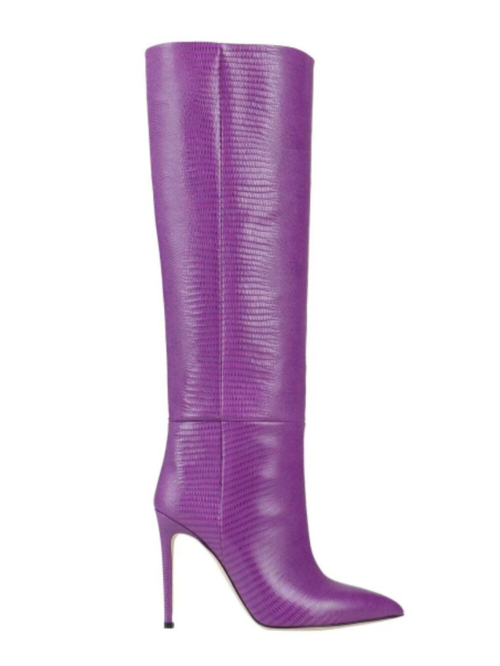 Paris Texas Size 37 Purple Stiletto Boots In Viola